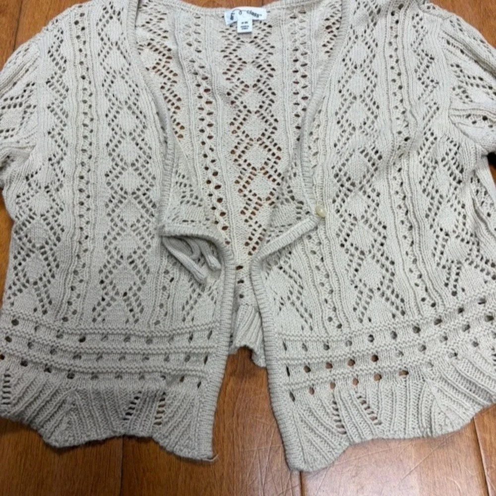 Womens Crochet Top Size M Festival Concert Rodeo Coastal Cowgirl Cottage Boho